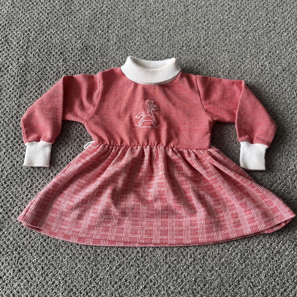 Vintage Health Tex, Health-Tex Rocking Horse Dress. 3T